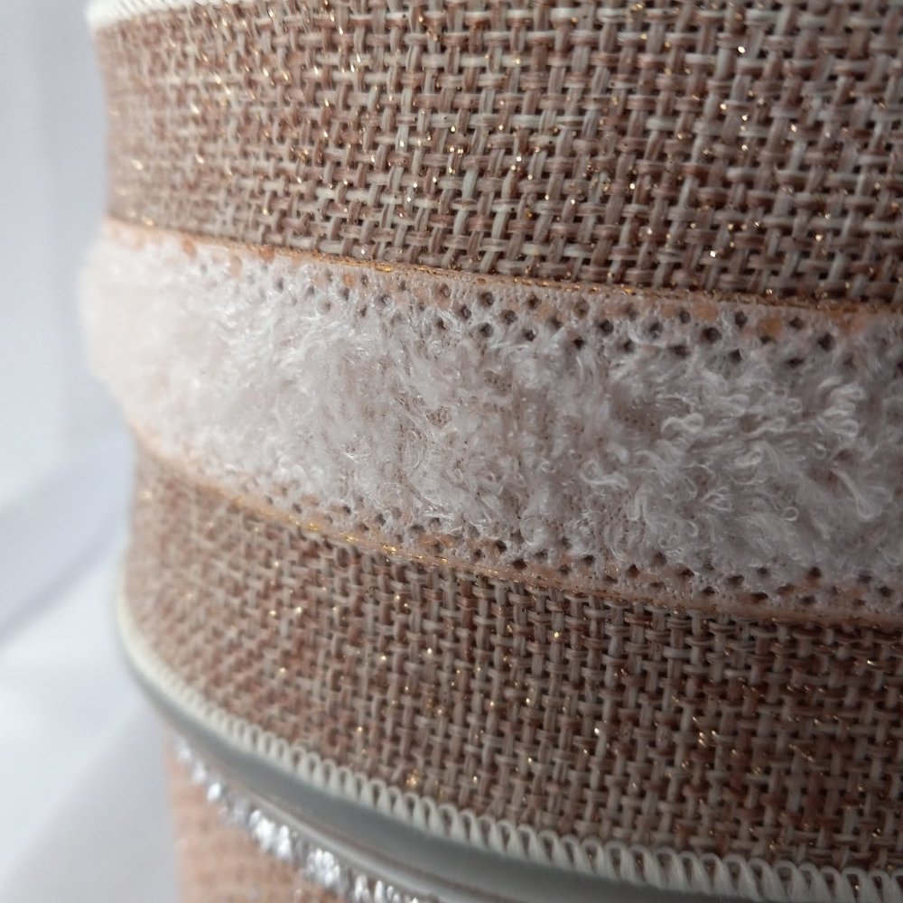 QVC Holiday Wired Ribbon-3 Designs/9 Spools - Picture 3 of 7